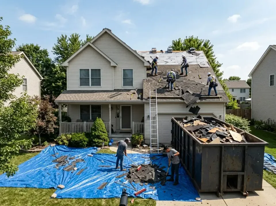 roof-replacement-debris-remova-004 — frequently asked questions, Cheapest Dumpster Rentals in Delmar, DE